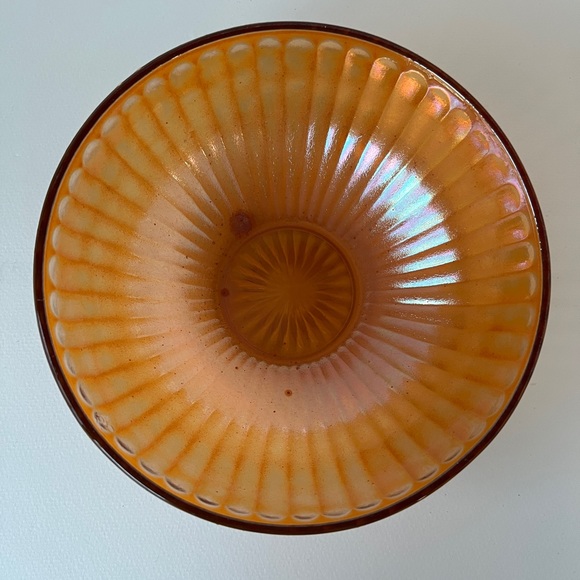 Vintage carnival glass bowl - Picture 3 of 5